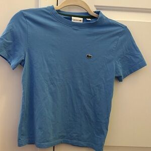 Lacoste Kids Sky Blue Short Sleeve Tee